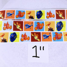 Load image into Gallery viewer, Ribbon by the Yard - Nemo Blocks