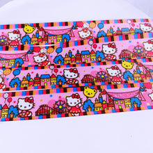 Load image into Gallery viewer, Ribbon by the Yard - 7/8" - Hello Kitty on Pink