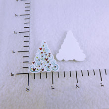 Load image into Gallery viewer, Set of 2 - Planar Resin - Swirly Christmas Tree