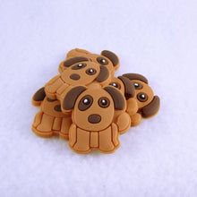 Load image into Gallery viewer, Set of 2 - PVC Resin - Brown Dog