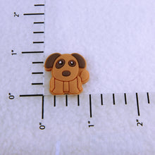 Load image into Gallery viewer, Set of 2 - PVC Resin - Brown Dog