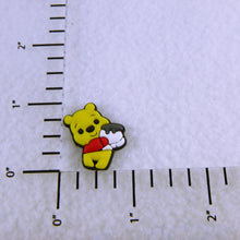 Load image into Gallery viewer, Set of 2 - PVC Resin - Pooh With Honey Pot