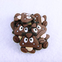 Load image into Gallery viewer, Set of 2 - PVC Resin - Goomba, Black Back - Mario - Mushroom