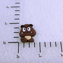Load image into Gallery viewer, Set of 2 - PVC Resin - Goomba, Black Back - Mario - Mushroom