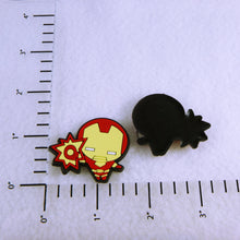 Load image into Gallery viewer, Set of 2 - PVC Resin - Iron Man Chibi