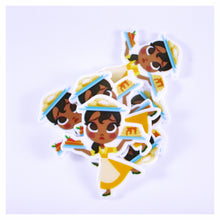 Load image into Gallery viewer, Set of 2 - Planar Resin - Tiana, Yellow Dress, v2