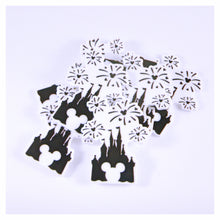 Load image into Gallery viewer, Set of 2 - Planar Resin - Castle with Fireworks