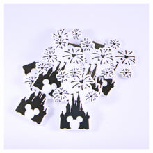 Load image into Gallery viewer, Set of 2 - Planar Resin - Castle with Fireworks