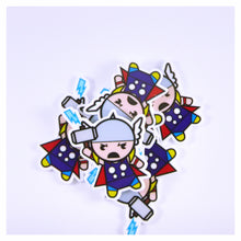 Load image into Gallery viewer, Set of 2 - Planar Resin - Set of 2 - Planar Resin - Thor Chibi
