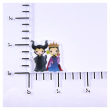 Load image into Gallery viewer, Set of 2 - Planar Resin - Evil Queen / Maleficent