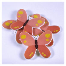 Load image into Gallery viewer, Set of 2 - Planar Resin - Butterflies - Pink