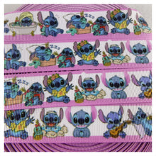 Load image into Gallery viewer, Ribbon by the Yard - Stitch with Light Purple Edges