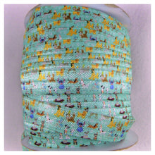 Load image into Gallery viewer, FOE by the Yard - 5/8" - Disney Dogs on light green