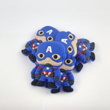 Load image into Gallery viewer, Set of 2 - PVC Resin - Captain America Full Body Smaller
