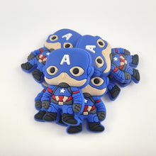 Load image into Gallery viewer, Set of 2 - PVC Resin - Captain America Full Body Smaller