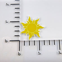 Load image into Gallery viewer, Set of 2 - Planar Resin - Rapunzel Flaming Yellow Sun