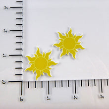 Load image into Gallery viewer, Set of 2 - Planar Resin - Rapunzel Flaming Yellow Sun