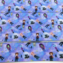 Load image into Gallery viewer, Ribbon by the Yard - 7/8" - Guardians of the Galaxy Scatter