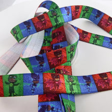 Load image into Gallery viewer, FOE by the Yard - 5/8" - PJ Masks Color Blocks