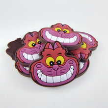 Load image into Gallery viewer, Set of 2 - PVC Resin - Cheshire Cat on Brown