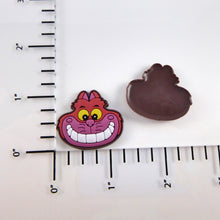 Load image into Gallery viewer, Set of 2 - PVC Resin - Cheshire Cat on Brown