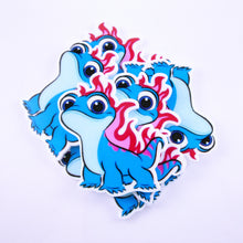 Load image into Gallery viewer, Set of 2 - Planar Resin - Frozen 2 - Bruni on Fire - Salamander - Lizard