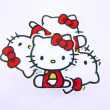 Load image into Gallery viewer, Set of 2 - Planar Resin - Hello Kitty Red Overalls Yellow Shirt