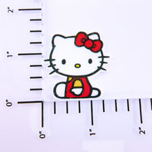 Load image into Gallery viewer, Set of 2 - Planar Resin - Hello Kitty Red Overalls Yellow Shirt