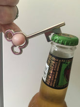 Load image into Gallery viewer, Mouse Head Bottle Opener - Bright Silver Chrome