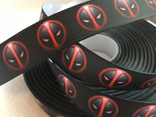 Load image into Gallery viewer, Ribbon by the Yard - Deadpool - Merc with the Mouth