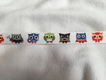 Load image into Gallery viewer, Ribbon by the Yard - Owls Avengers Ribbon