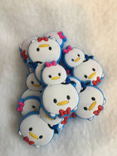 Load image into Gallery viewer, Set of 2 - PVC Resin - Donald and Daisy Duck