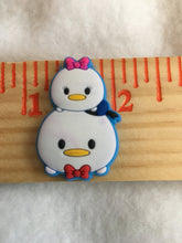 Load image into Gallery viewer, Set of 2 - PVC Resin - Donald and Daisy Duck