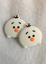 Load image into Gallery viewer, Set of 2 - PVC Resin - Olaf - Frozen - Snowman