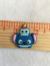 Load image into Gallery viewer, Set of 2 - PVC Resin - Stitch with Scrump