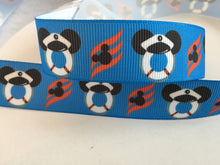 Load image into Gallery viewer, Ribbon by the Yard - Disney DCL Cruise Ribbon Blue