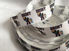 Load image into Gallery viewer, Ribbon by the Yard - Brony - My Little Pony Ribbon