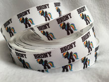 Load image into Gallery viewer, Ribbon by the Yard - Brony - My Little Pony Ribbon