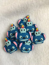 Load image into Gallery viewer, Set of 2 - PVC Resin - Stitch with Scrump