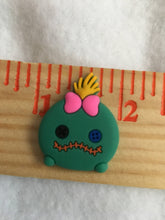 Load image into Gallery viewer, Set of 2 - PVC Resin - Scrump - Stitch - Dark Green