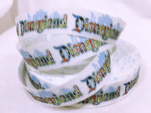 Load image into Gallery viewer, Ribbon by the Yard - Disneyland Logo Ribbon