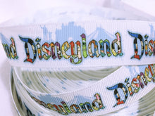 Load image into Gallery viewer, Ribbon by the Yard - Disneyland Logo Ribbon
