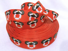 Load image into Gallery viewer, Ribbon by the Yard - Disney DCL Cruise Ribbon Red