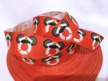 Load image into Gallery viewer, Ribbon by the Yard - Disney DCL Cruise Ribbon Red