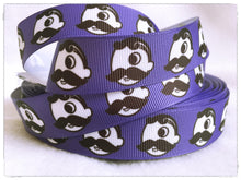 Load image into Gallery viewer, Ribbon by the Yard - Natty Boh - Purple - Baltimore
