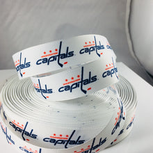 Load image into Gallery viewer, Ribbon by the Yard - Washington Capitals Ribbon on White