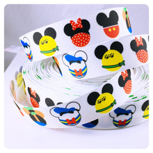 Load image into Gallery viewer, Ribbon by the Yard - Fab 5 Mickey Heads