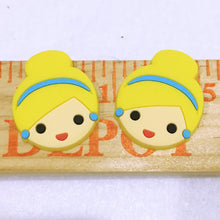 Load image into Gallery viewer, Set of 2 - PVC Resin - Cinderella - Princess