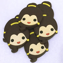 Load image into Gallery viewer, Set of 2 - PVC Resin - Belle - Beauty - Princess