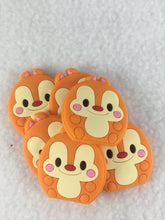 Load image into Gallery viewer, Set of 2 - PVC Resin - Dale - Chipmunk - Red Nose